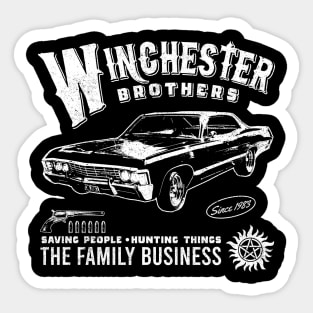 Winchester Brothers Sticker